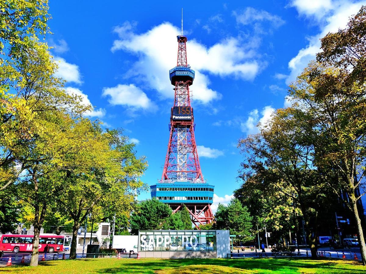 The B Sapporo Hotel Bagian luar foto