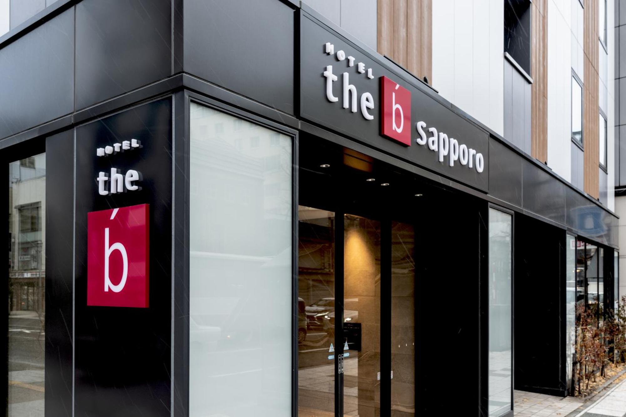 The B Sapporo Hotel Bagian luar foto